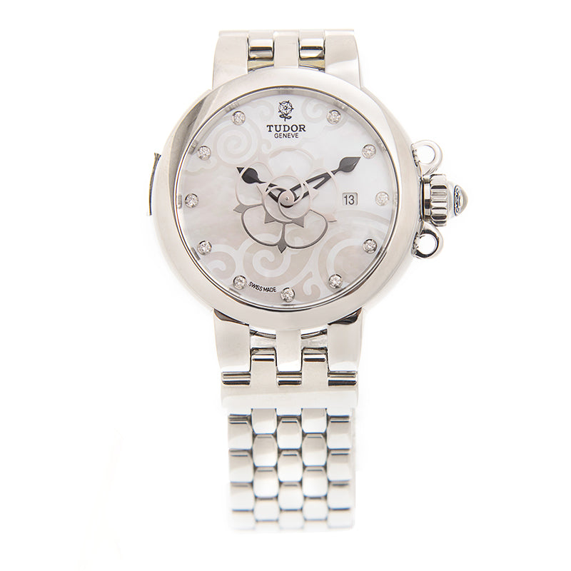 NEW TUDOR CLAIR DE ROSE 35400-65740-NC11DI-WT