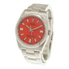 NEW ROLEX OYSTER PERPETUAL 126000-0007 RED