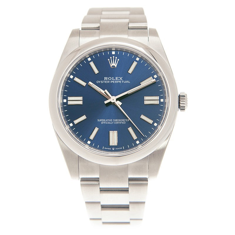 NEW ROLEX OYSTER PERPETUAL 124300-0003 BLUE