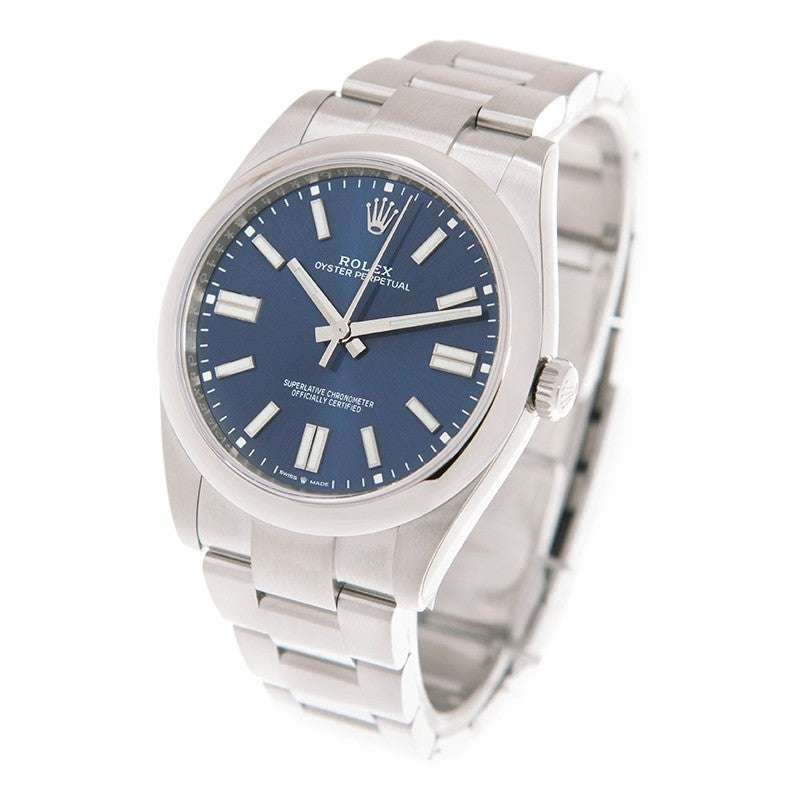 NEW ROLEX OYSTER PERPETUAL 124300-0003 BLUE