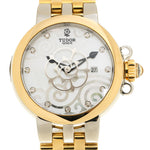 NEW TUDOR CLAIR DE ROSE 35401-65740-NC11DI-WT