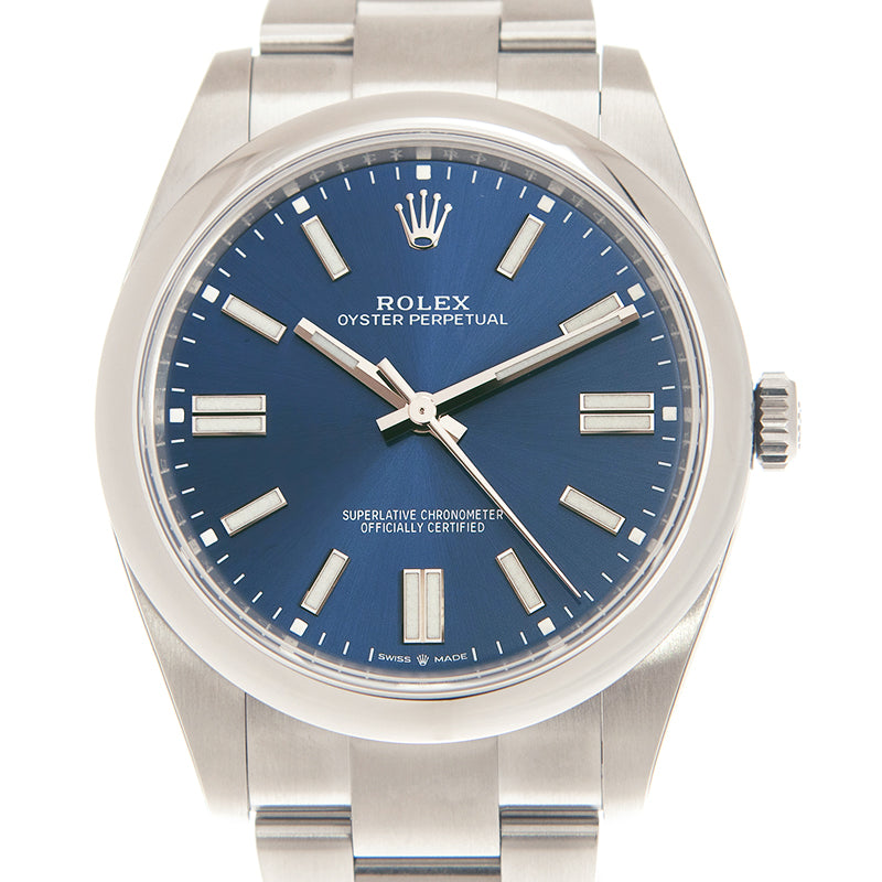 NEW ROLEX OYSTER PERPETUAL 124300-0003 BLUE