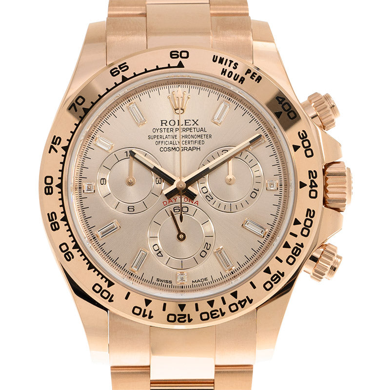 NEW ROLEX DAYTONA 116505-0017 A SUNDUST