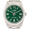 NEW ROLEX OYSTER PERPETUAL 124300-0005 GREEN