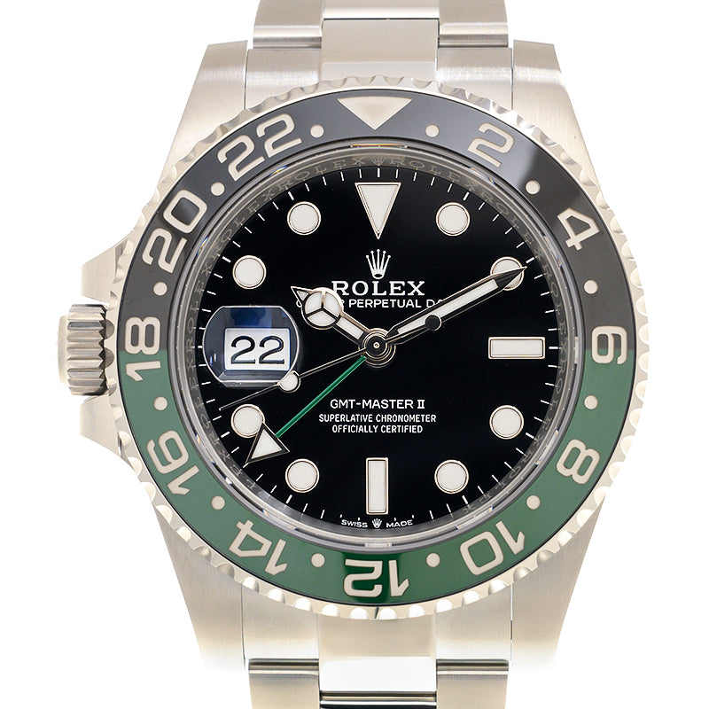 NEW ROLEX GMT-MASTER II 126720VTNR-0001 LEFT HAND SPRITE