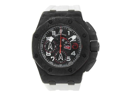 Men's Audemars Piguet Royal Oak Offshore Carbon Black Watch 26062FS.OO.A002CA.01 PRE-OWNED - Global Timez 